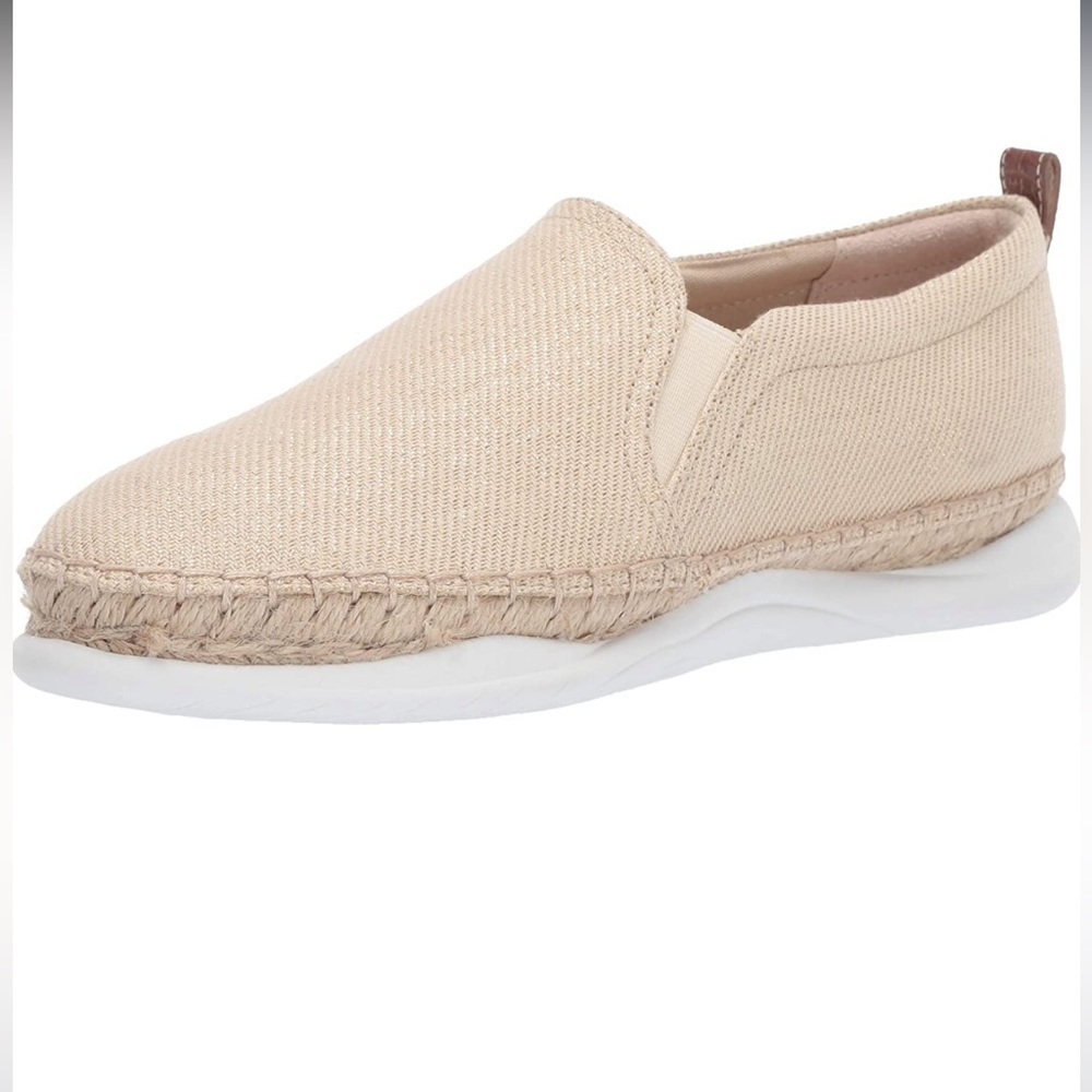 Sam Edelman Kassie Naturak espadrille accents rubber soles slip on shoes 9.5 M